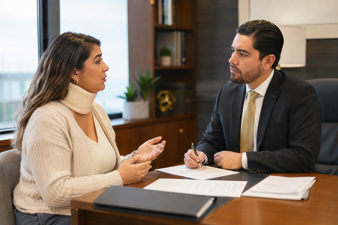 Consulta en español sobre un reclamo por lesiones corporales